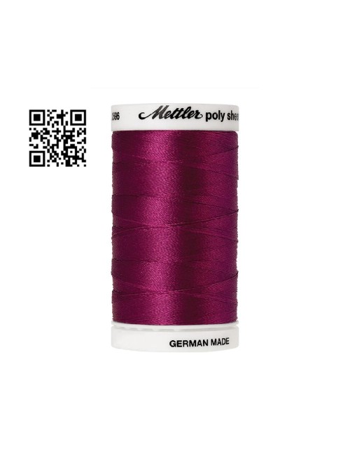 Hilo de poliester Poly Sheen nº40 - Grupo Amann Mettler. Disponible en caja de 5 carretes de 800mts - Ref. 2596