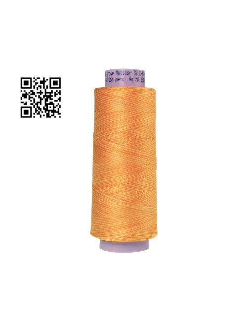 Hilo de algodón Silk Finish Multi nº50 - Grupo Amann Mettler. Disponible en caja de 2 conos de 1372mts - Ref. 9090