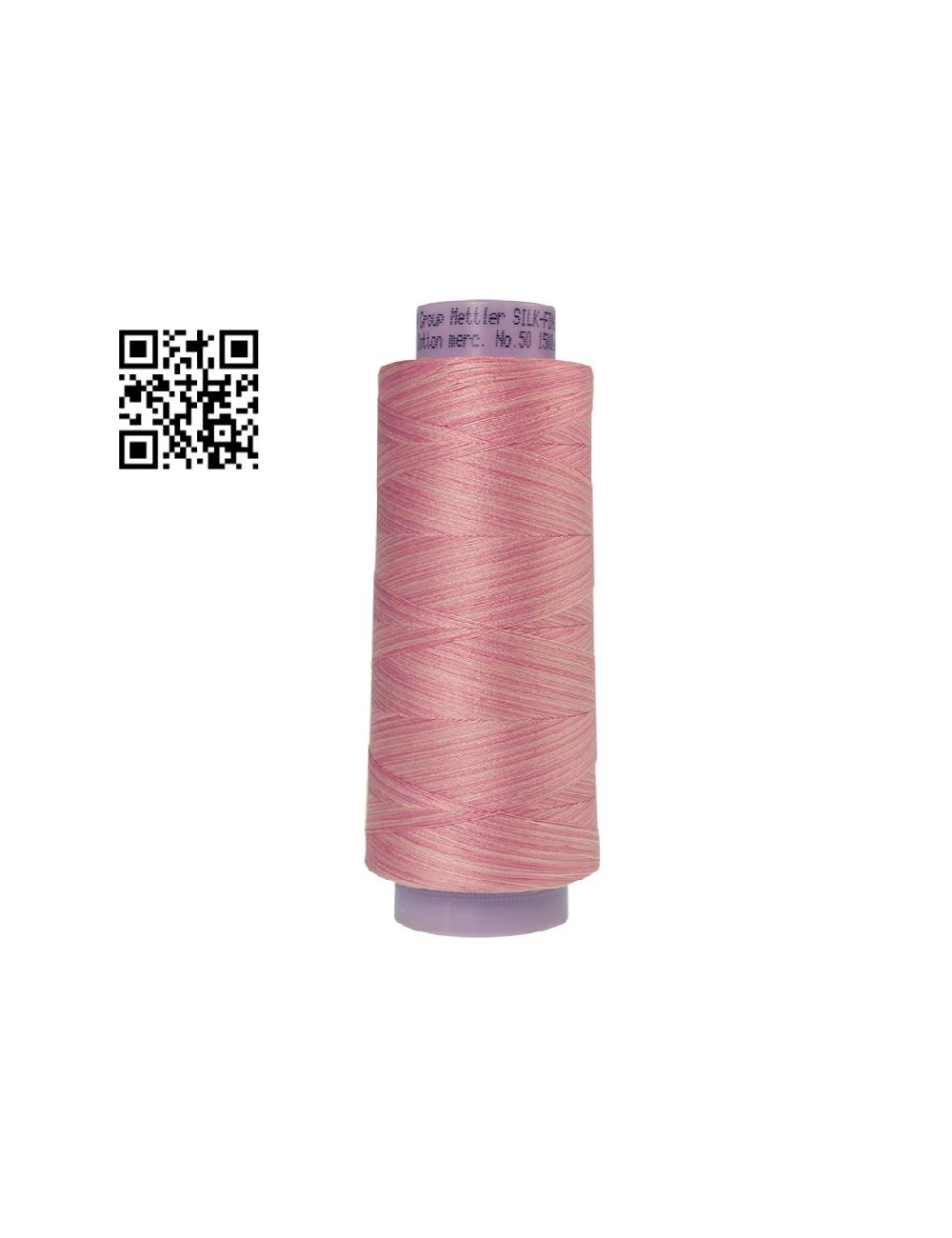 Hilo de algodón Silk Finish Multi nº50 - Grupo Amann Mettler. Disponible en caja de 2 conos de 1372mts - Ref. 9090