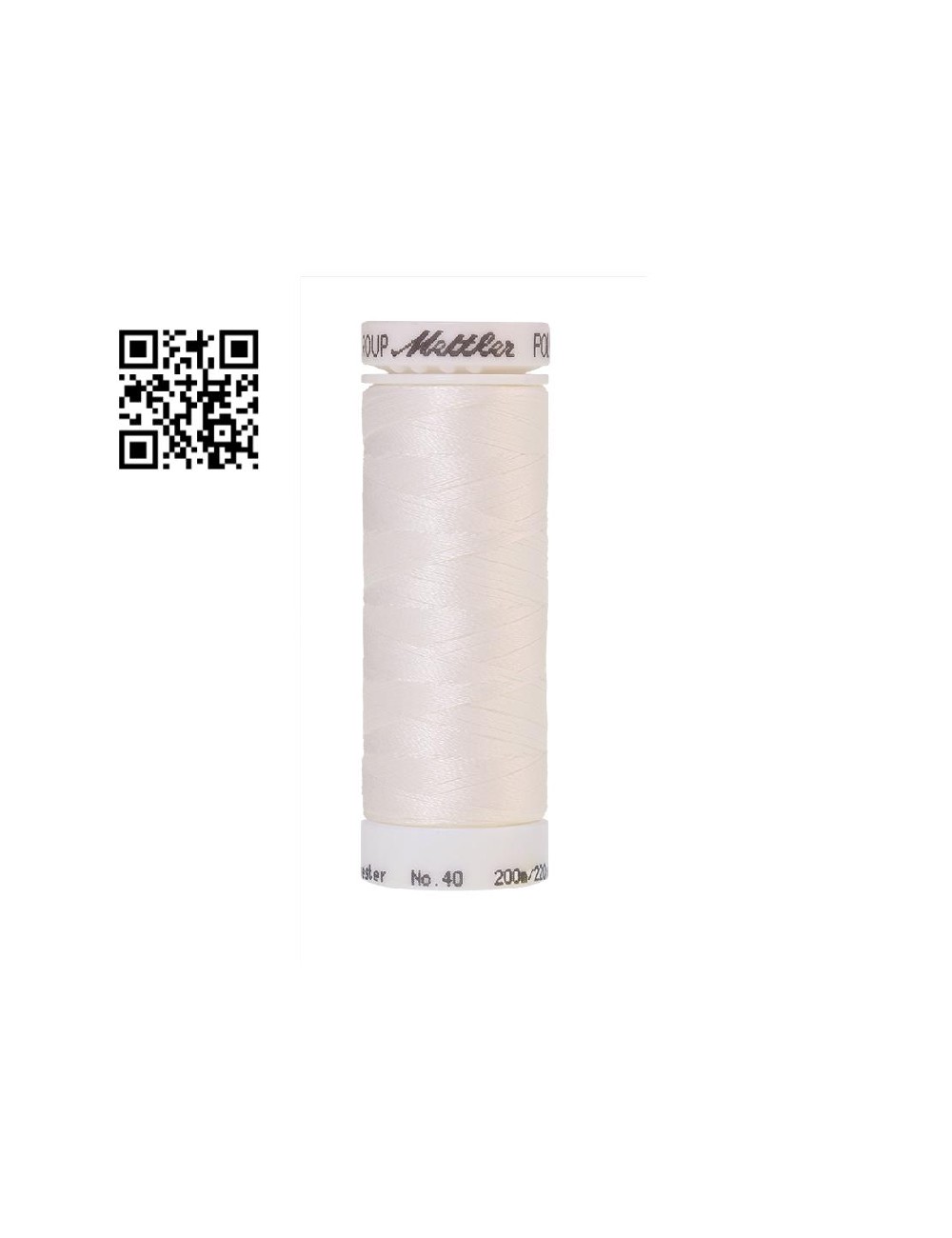 Hilo de poliester Poly Sheen nº40 - Grupo Amann Mettler. Disponible en caja de 5 carretes de 200mts - Ref. 3406