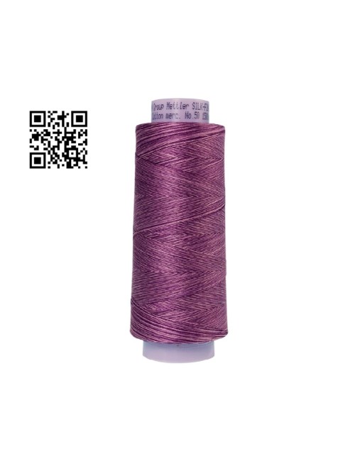 Hilo de algodón Silk Finish Multi nº50 - Grupo Amann Mettler. Disponible en caja de 2 conos de 1372mts - Ref. 9090