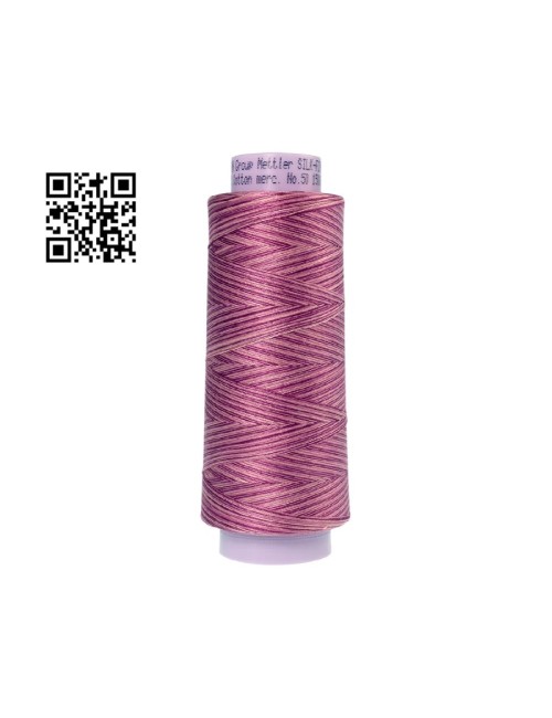Hilo de algodón Silk Finish Multi nº50 - Grupo Amann Mettler. Disponible en caja de 2 conos de 1372mts - Ref. 9090