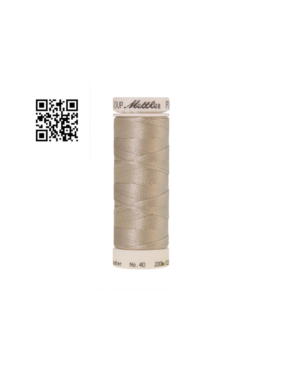 Hilo de poliester Poly Sheen nº40 - Grupo Amann Mettler. Disponible en caja de 5 carretes de 200mts - Ref. 3406