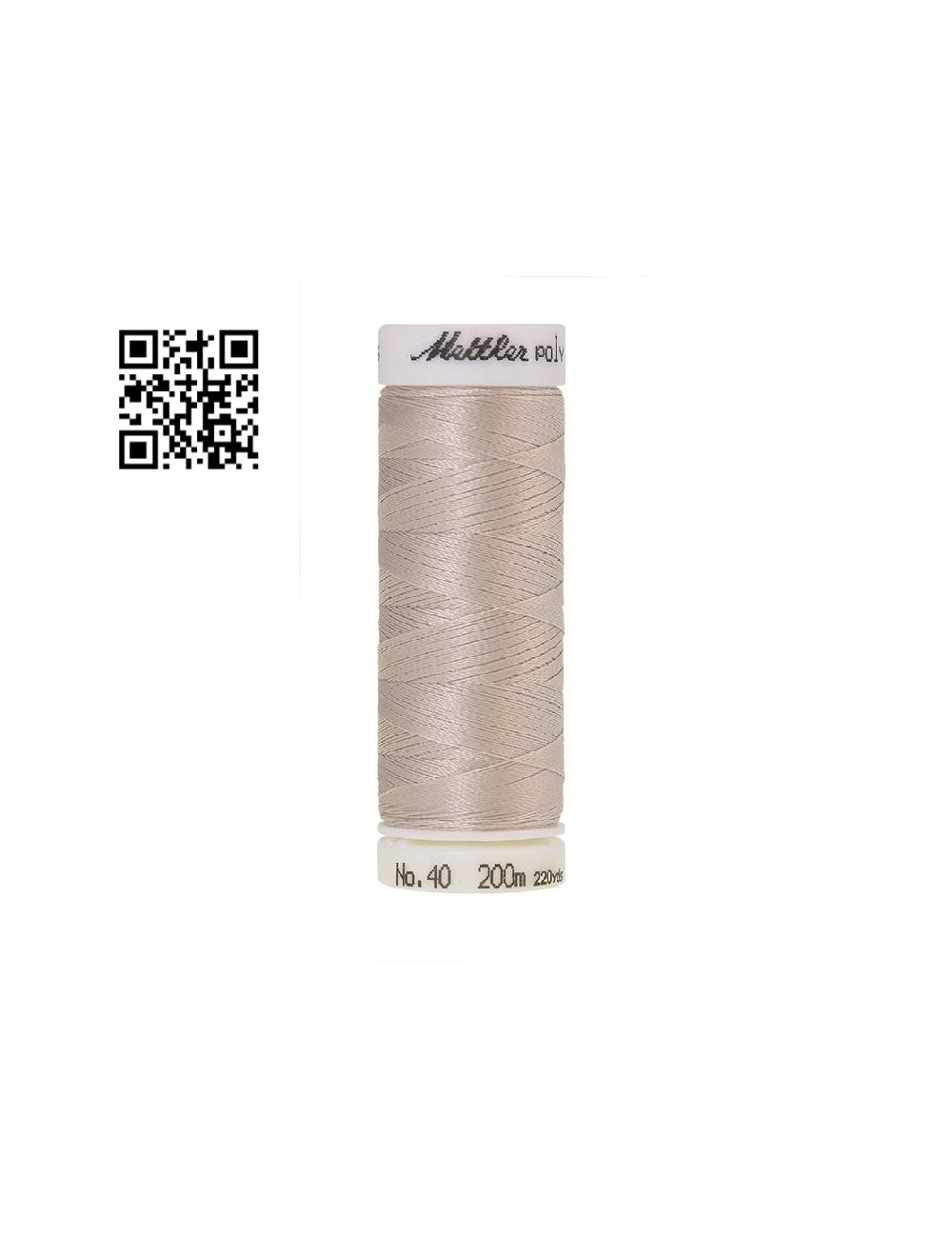 Hilo de poliester Poly Sheen nº40 - Grupo Amann Mettler. Disponible en caja de 5 carretes de 200mts - Ref. 3406