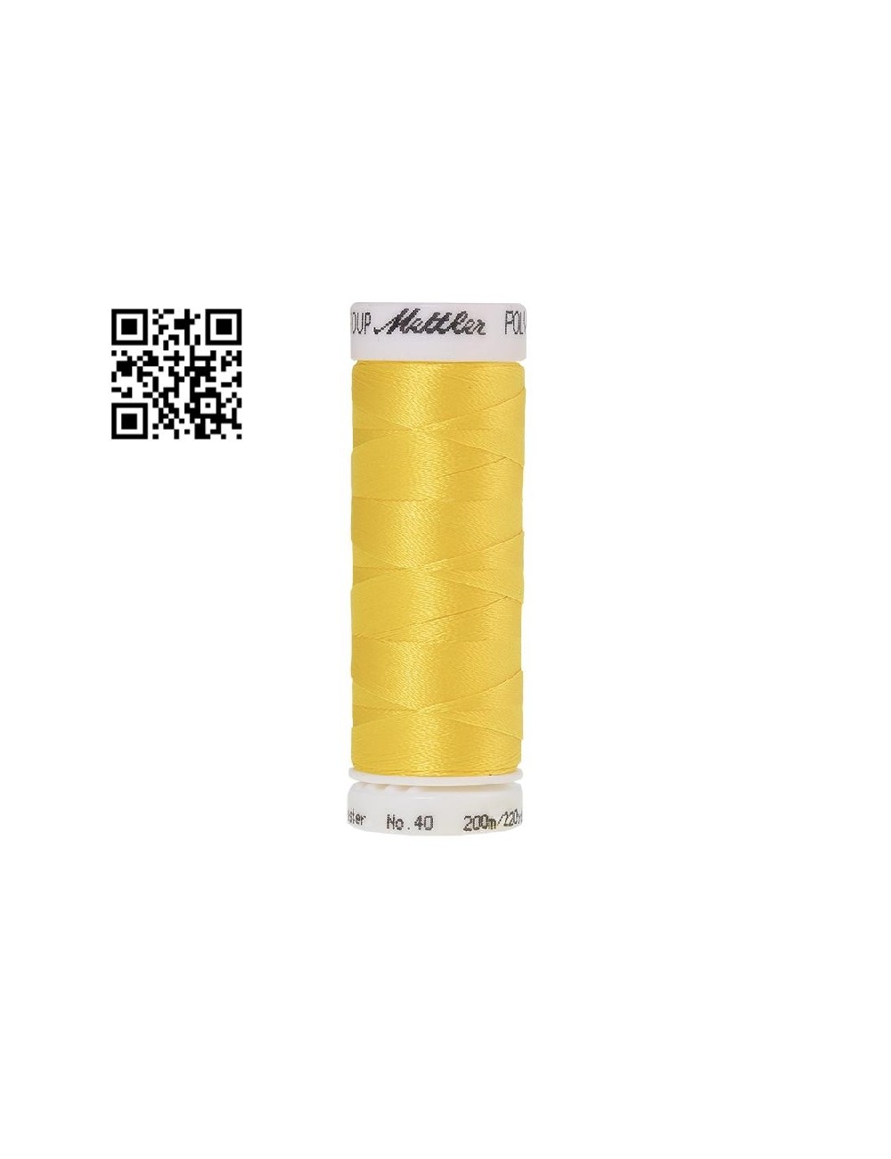 Hilo de poliester Poly Sheen nº40 - Grupo Amann Mettler. Disponible en caja de 5 carretes de 200mts - Ref. 3406