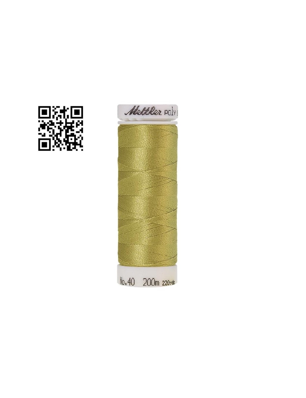 Hilo de poliester Poly Sheen nº40 - Grupo Amann Mettler. Disponible en caja de 5 carretes de 200mts - Ref. 3406