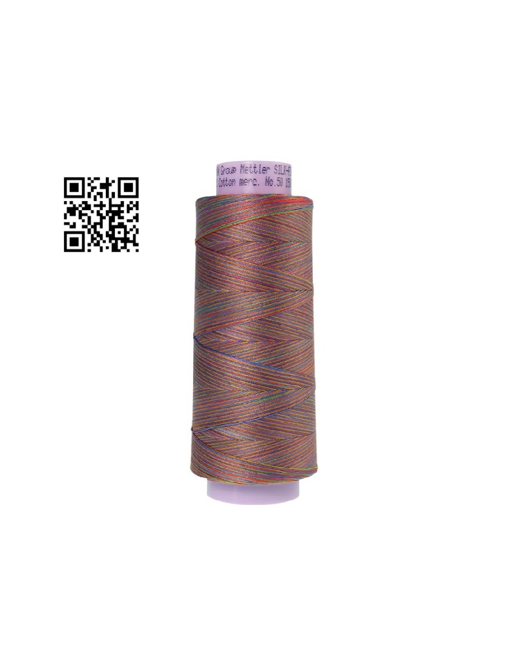 Hilo de algodón Silk Finish Multi nº50 - Grupo Amann Mettler. Disponible en caja de 2 conos de 1372mts - Ref. 9090