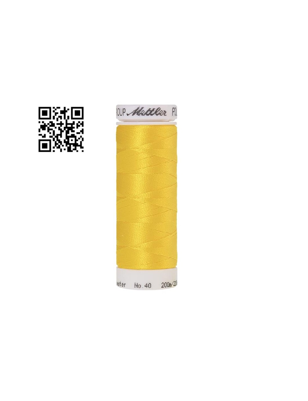 Hilo de poliester Poly Sheen nº40 - Grupo Amann Mettler. Disponible en caja de 5 carretes de 200mts - Ref. 3406