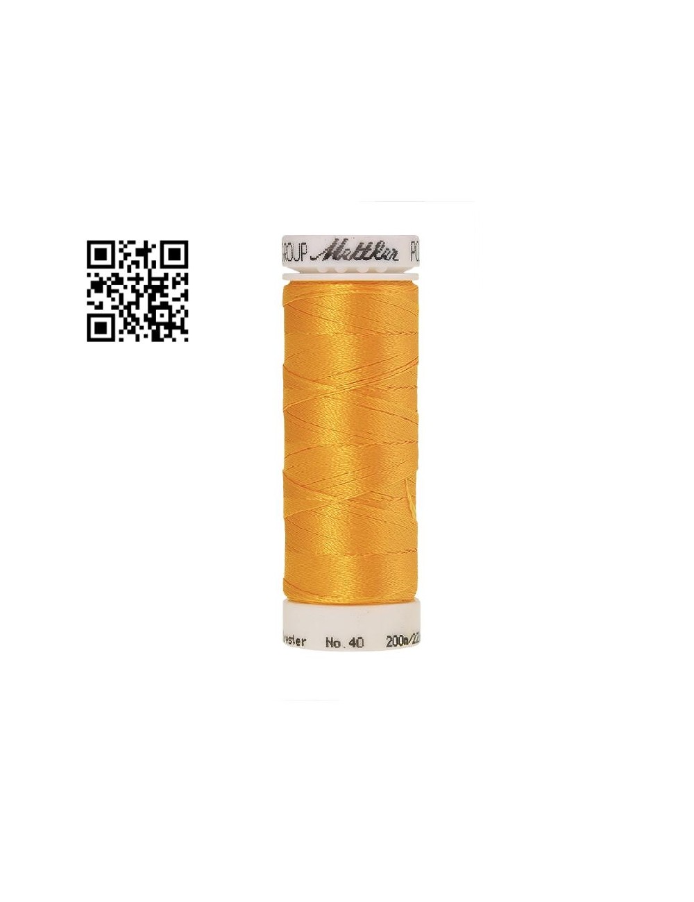 Hilo de poliester Poly Sheen nº40 - Grupo Amann Mettler. Disponible en caja de 5 carretes de 200mts - Ref. 3406