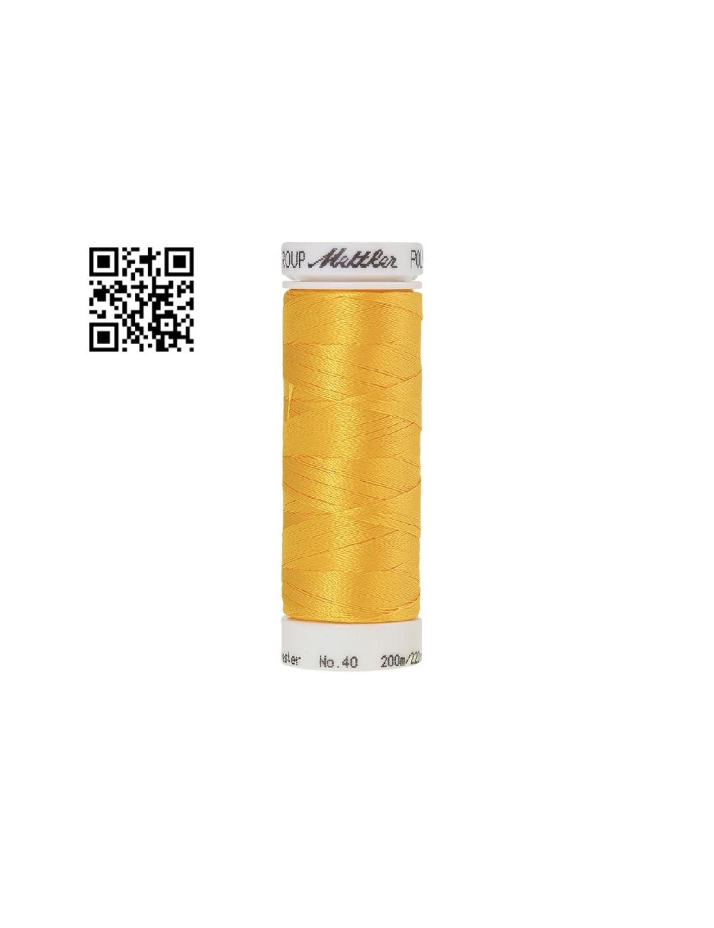 Hilo de poliester Poly Sheen nº40 - Grupo Amann Mettler. Disponible en caja de 5 carretes de 200mts - Ref. 3406