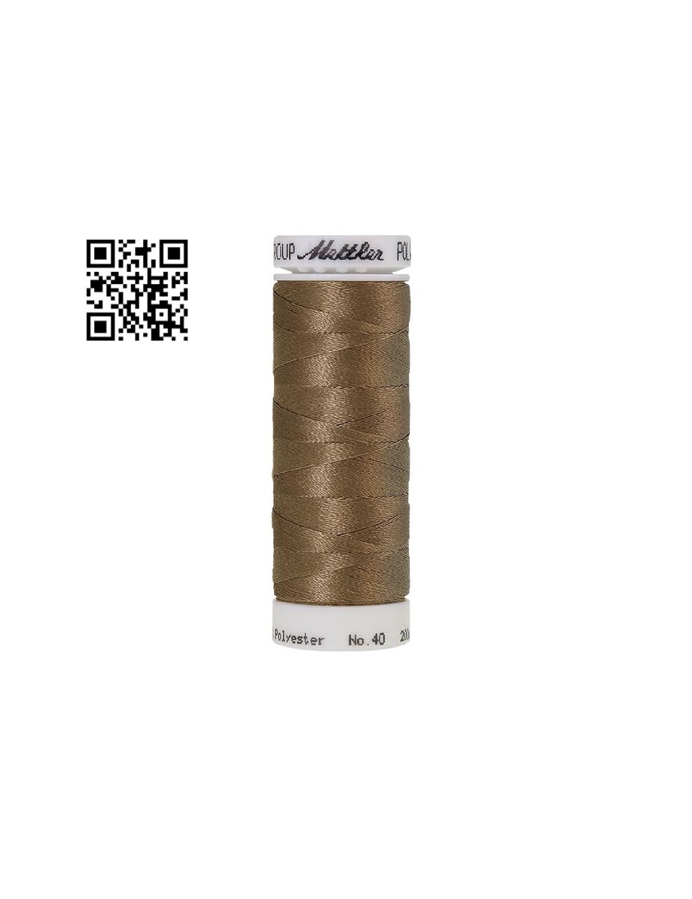 Hilo de poliester Poly Sheen nº40 - Grupo Amann Mettler. Disponible en caja de 5 carretes de 200mts - Ref. 3406