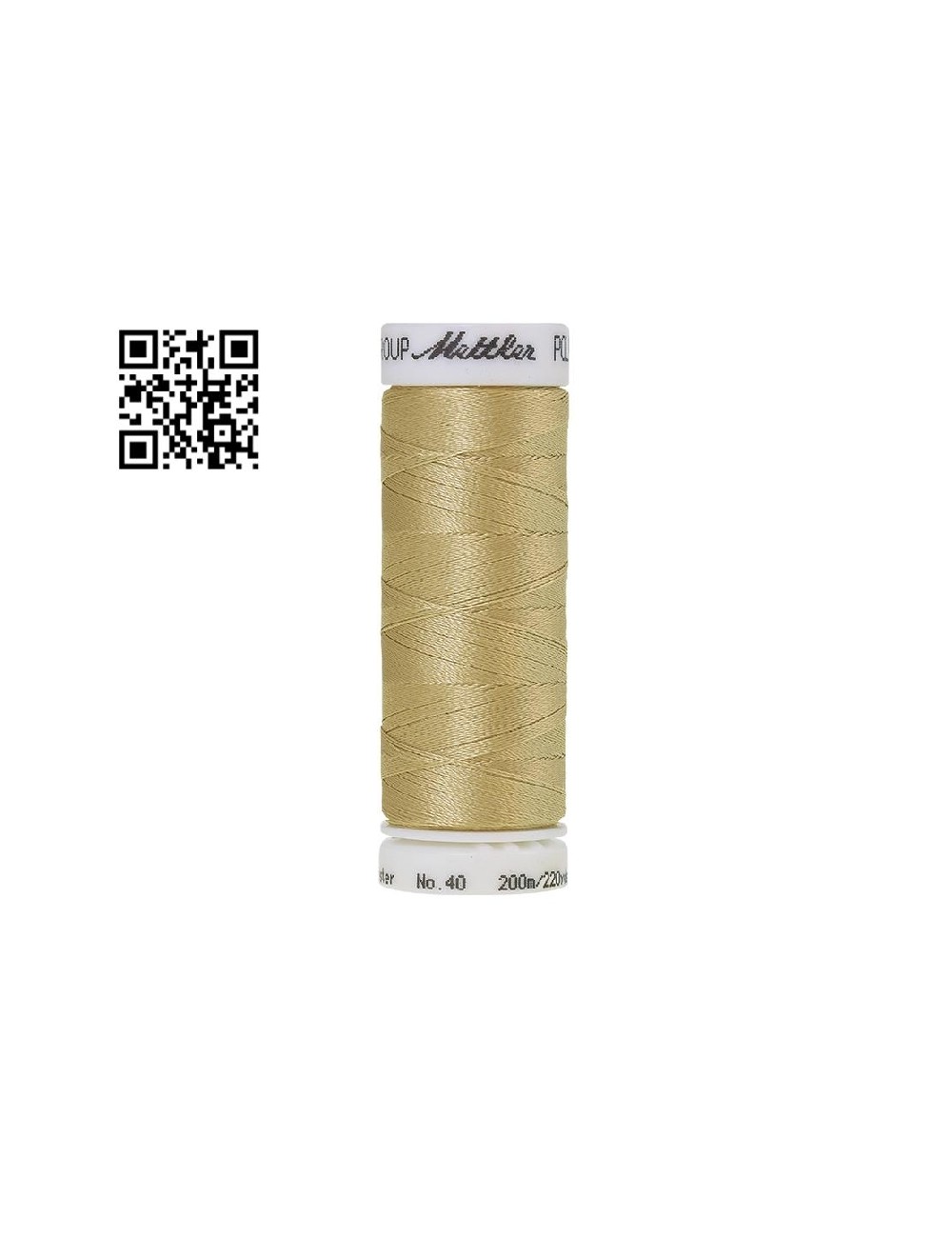 Hilo de poliester Poly Sheen nº40 - Grupo Amann Mettler. Disponible en caja de 5 carretes de 200mts - Ref. 3406