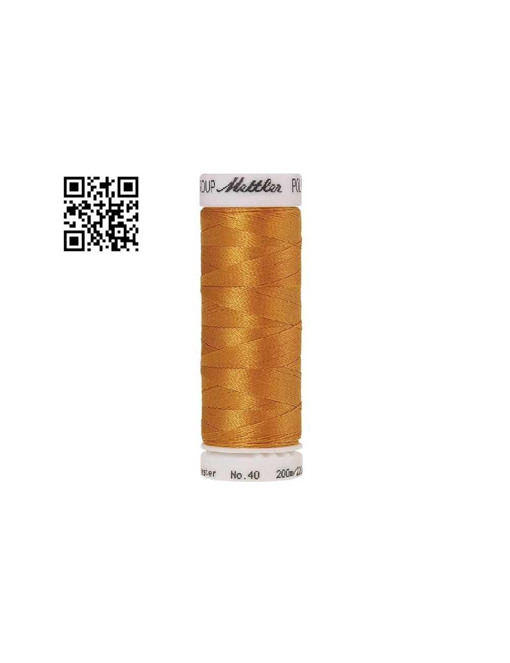 Hilo de poliester Poly Sheen nº40 - Grupo Amann Mettler. Disponible en caja de 5 carretes de 200mts - Ref. 3406