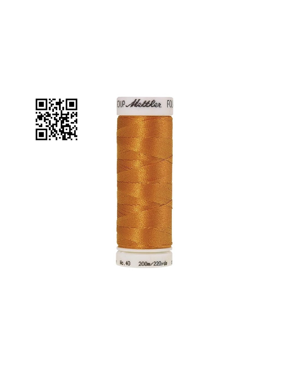 Hilo de poliester Poly Sheen nº40 - Grupo Amann Mettler. Disponible en caja de 5 carretes de 200mts - Ref. 3406