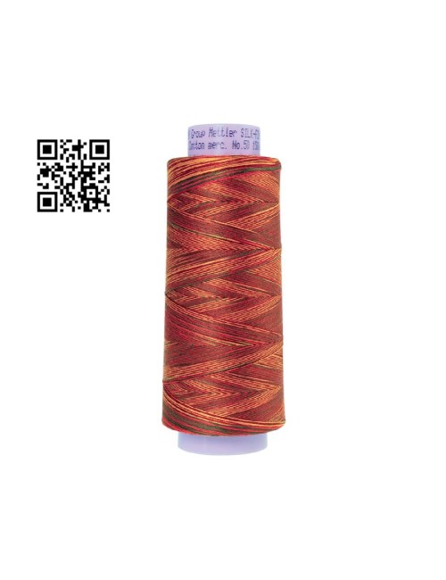 Hilo de algodón Silk Finish Multi nº50 - Grupo Amann Mettler. Disponible en caja de 2 conos de 1372mts - Ref. 9090