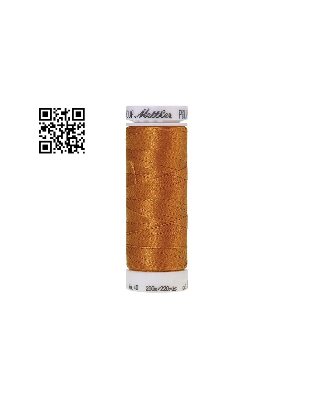Hilo de poliester Poly Sheen nº40 - Grupo Amann Mettler. Disponible en caja de 5 carretes de 200mts - Ref. 3406