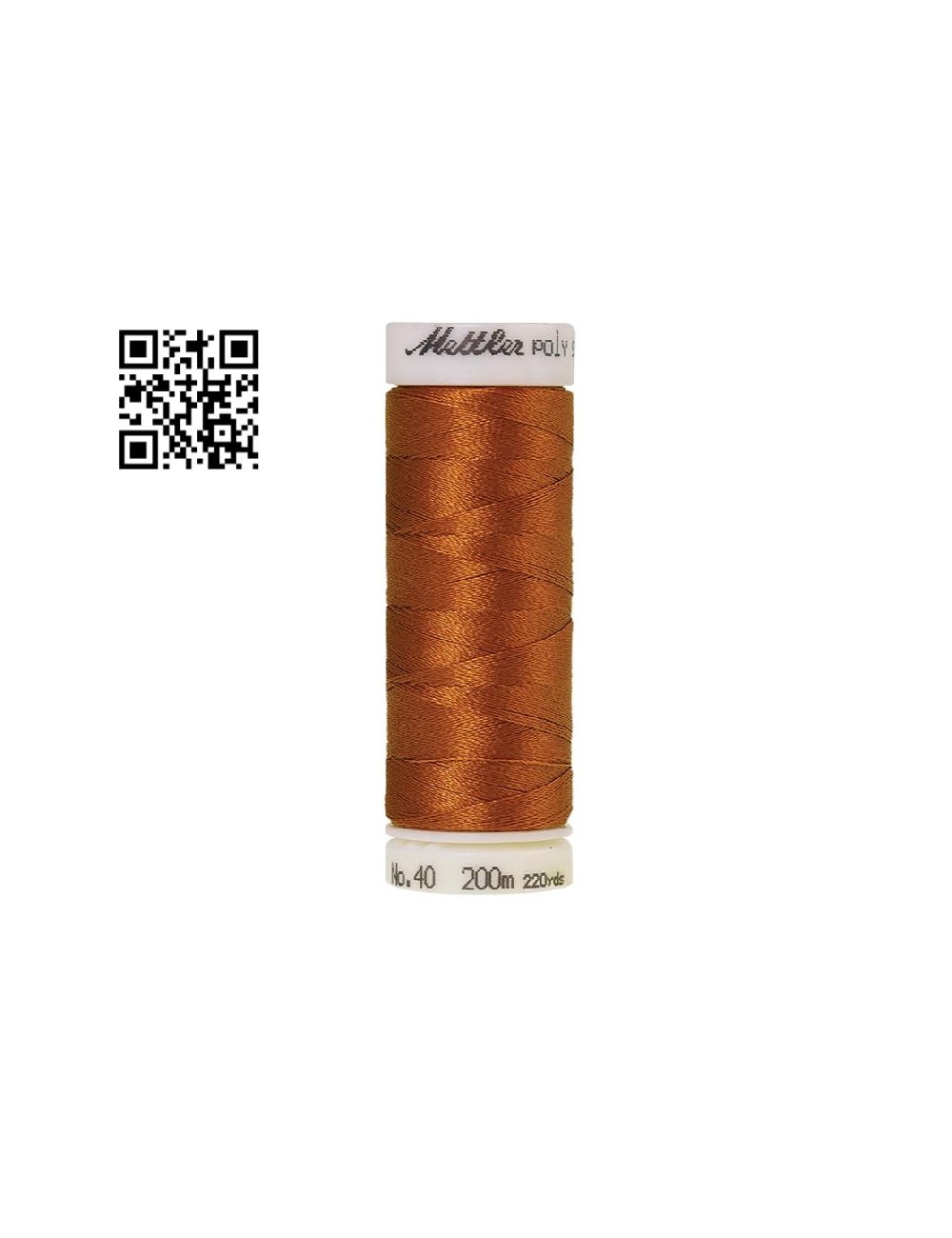 Hilo de poliester Poly Sheen nº40 - Grupo Amann Mettler. Disponible en caja de 5 carretes de 200mts - Ref. 3406