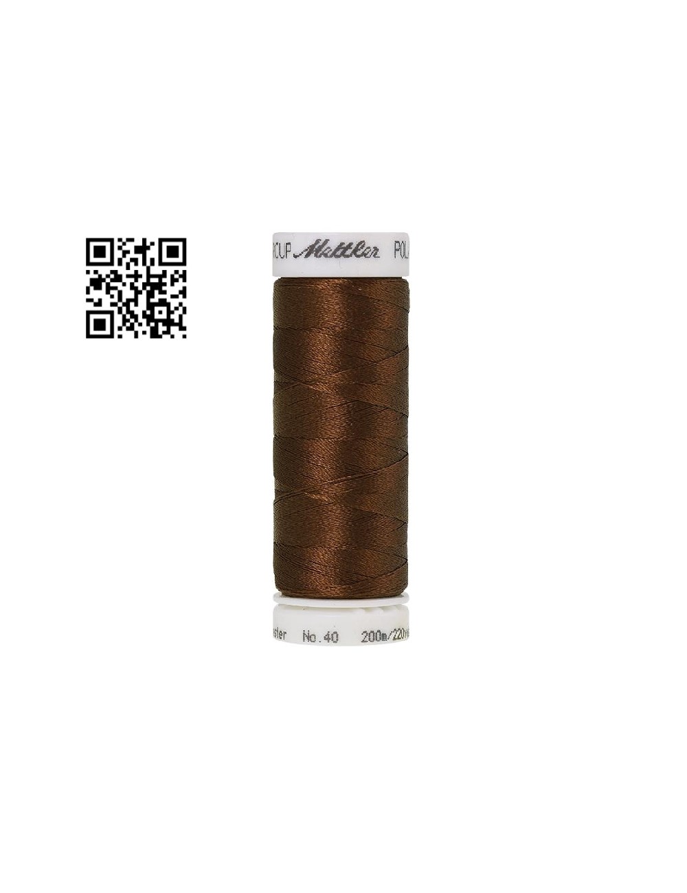 Hilo de poliester Poly Sheen nº40 - Grupo Amann Mettler. Disponible en caja de 5 carretes de 200mts - Ref. 3406
