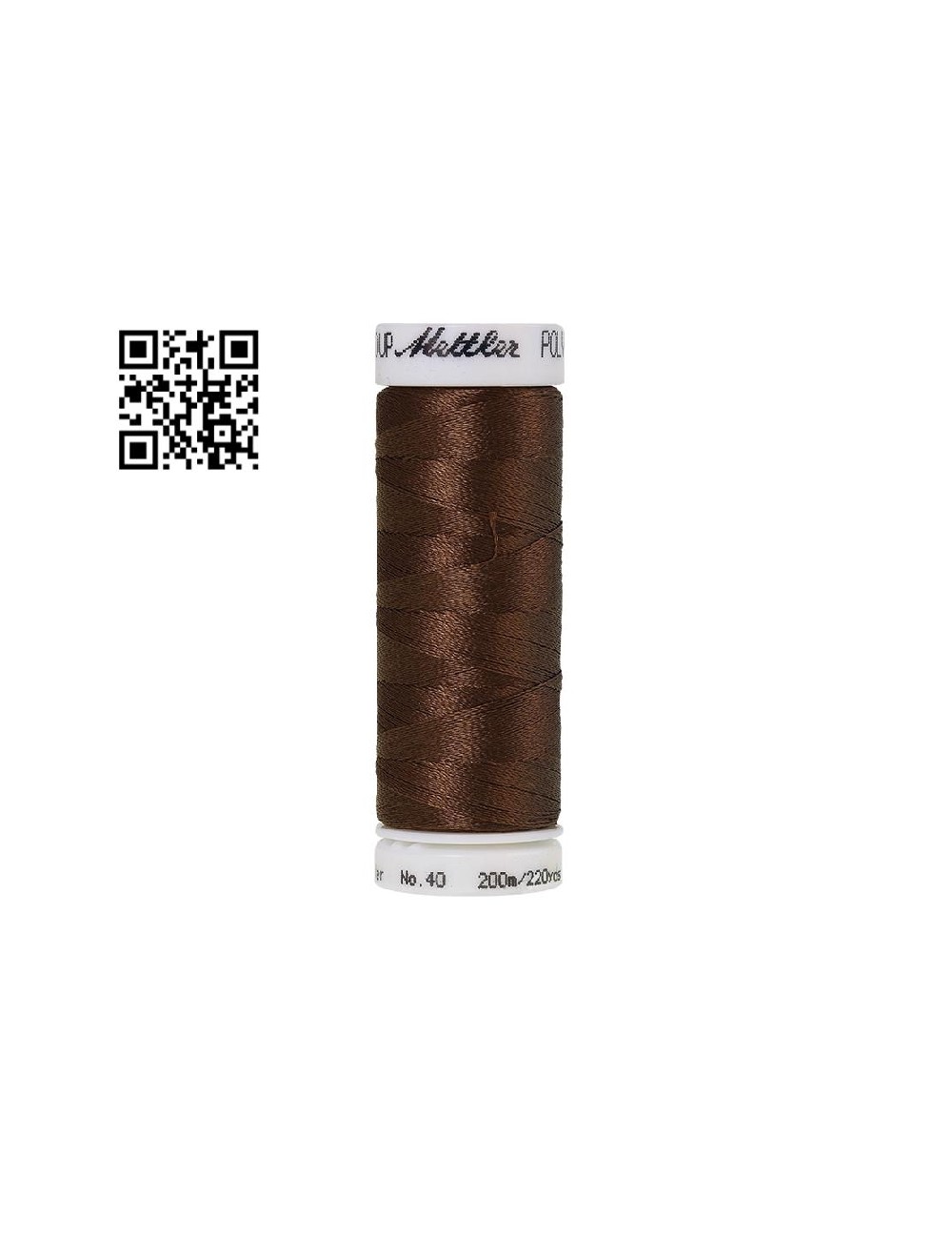 Hilo de poliester Poly Sheen nº40 - Grupo Amann Mettler. Disponible en caja de 5 carretes de 200mts - Ref. 3406