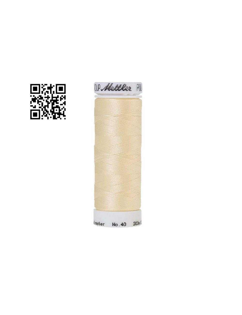 Hilo de poliester Poly Sheen nº40 - Grupo Amann Mettler. Disponible en caja de 5 carretes de 200mts - Ref. 3406