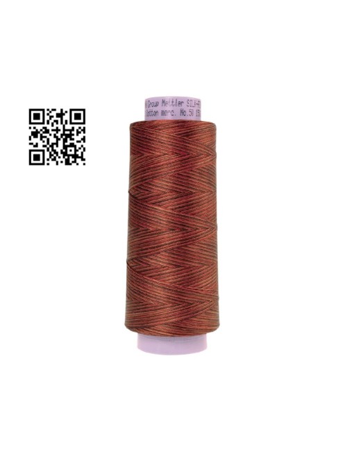 Hilo de algodón Silk Finish Multi nº50 - Grupo Amann Mettler. Disponible en caja de 2 conos de 1372mts - Ref. 9090