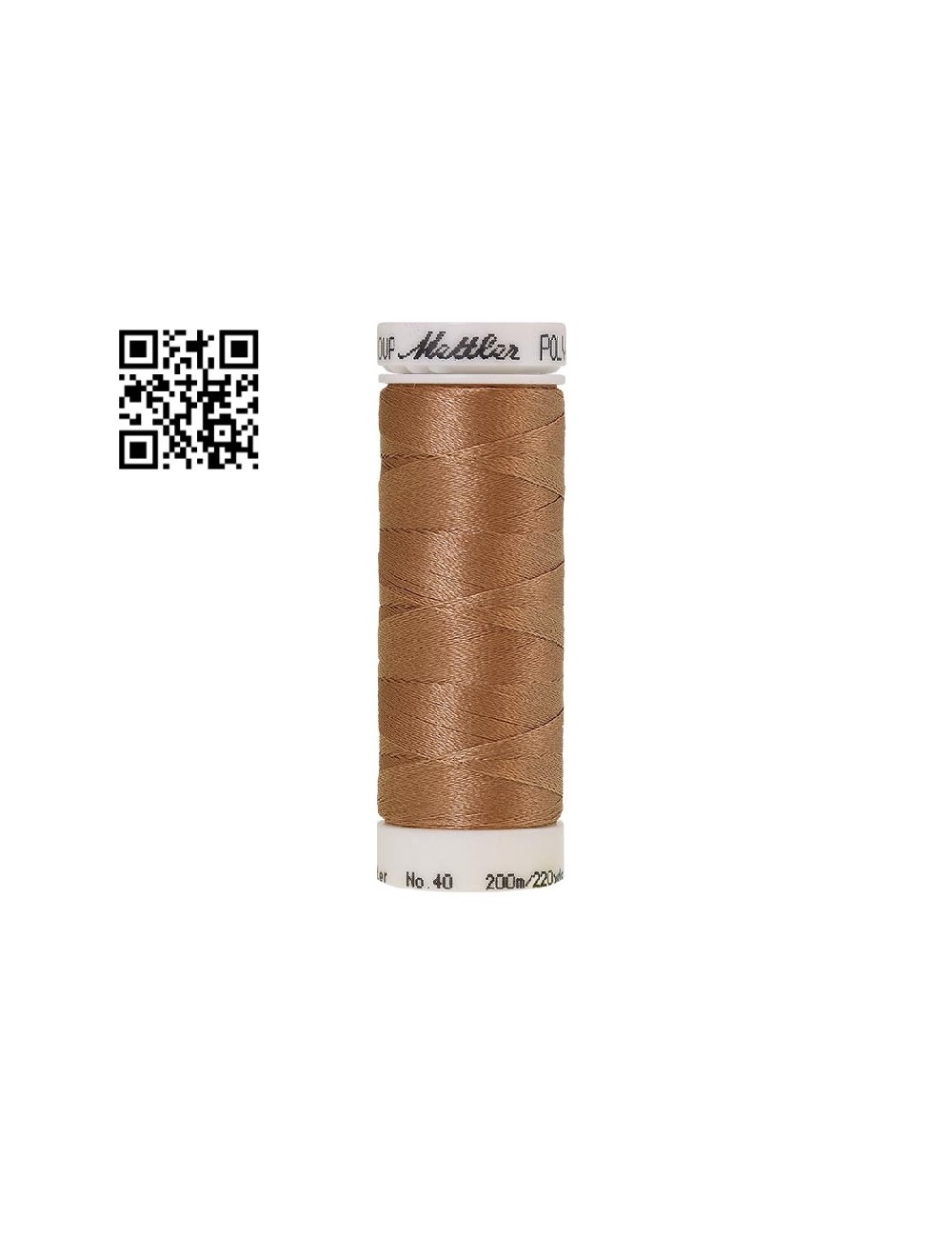 Hilo de poliester Poly Sheen nº40 - Grupo Amann Mettler. Disponible en caja de 5 carretes de 200mts - Ref. 3406