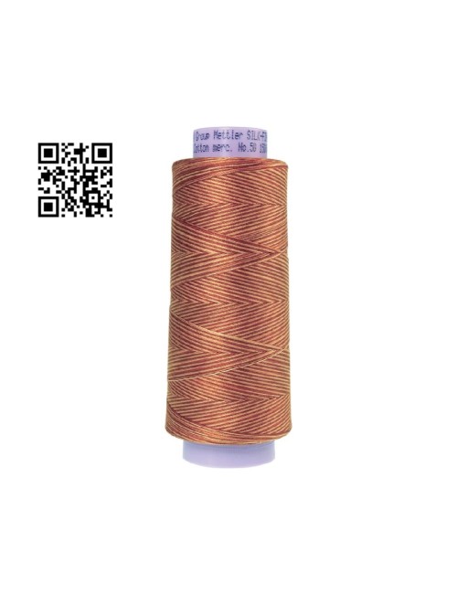 Hilo de algodón Silk Finish Multi nº50 - Grupo Amann Mettler. Disponible en caja de 2 conos de 1372mts - Ref. 9090