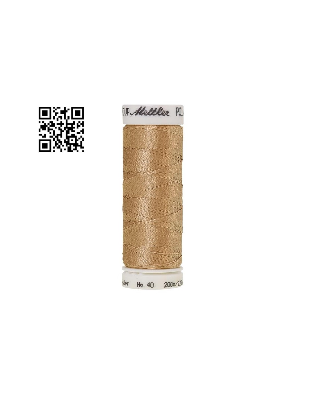 Hilo de poliester Poly Sheen nº40 - Grupo Amann Mettler. Disponible en caja de 5 carretes de 200mts - Ref. 3406