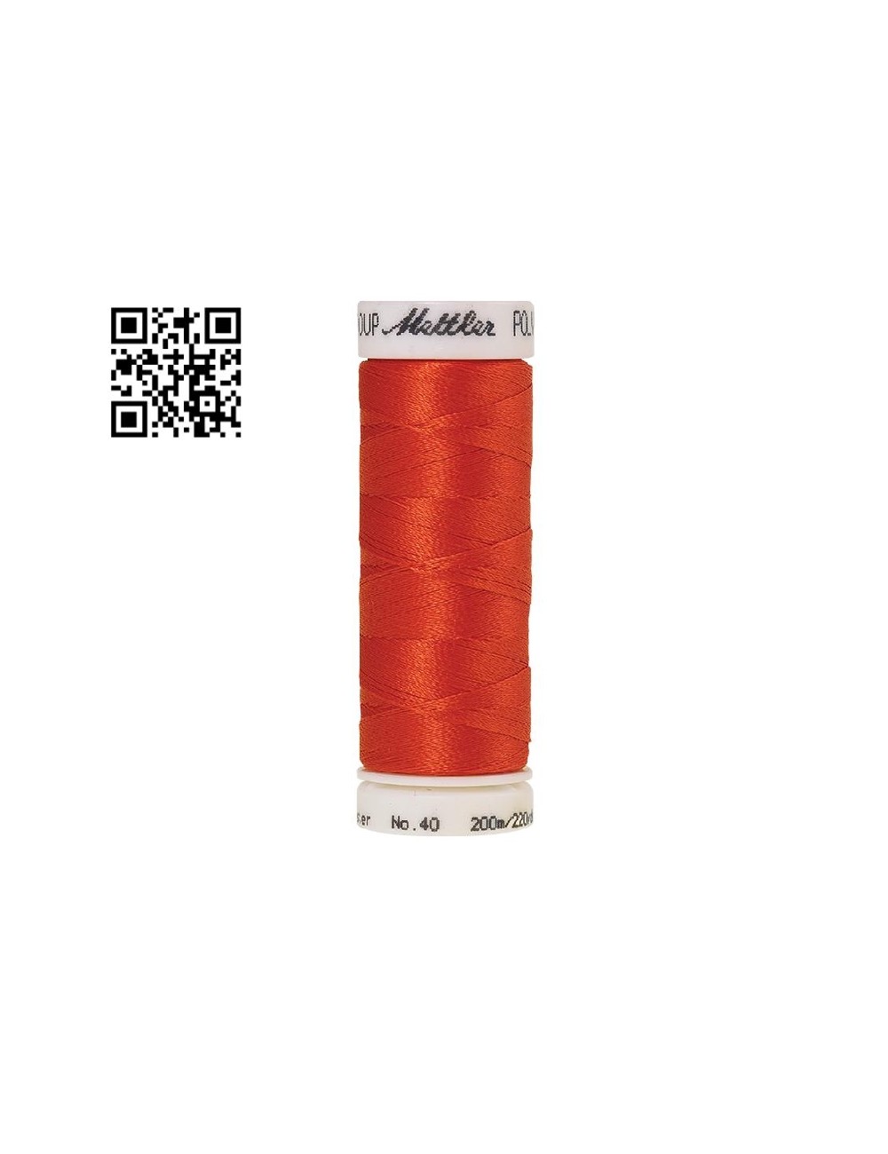 Hilo de poliester Poly Sheen nº40 - Grupo Amann Mettler. Disponible en caja de 5 carretes de 200mts - Ref. 3406