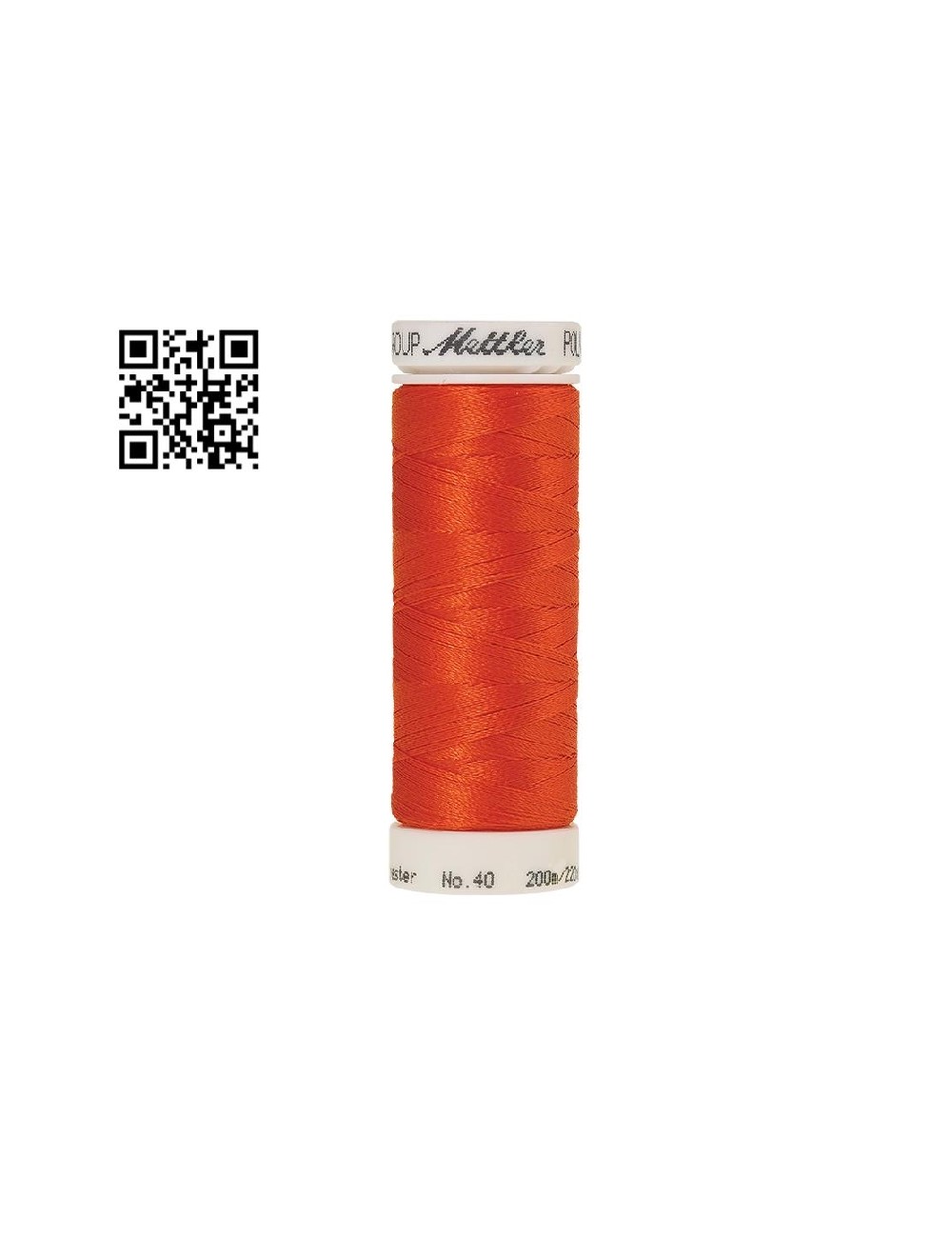 Hilo de poliester Poly Sheen nº40 - Grupo Amann Mettler. Disponible en caja de 5 carretes de 200mts - Ref. 3406