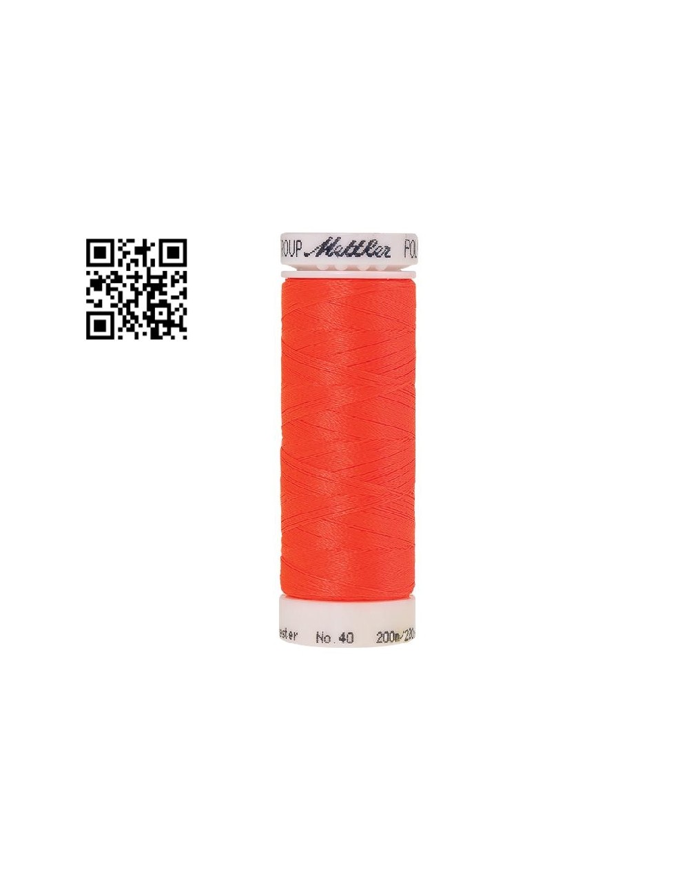 Hilo de poliester Poly Sheen nº40 - Grupo Amann Mettler. Disponible en caja de 5 carretes de 200mts - Ref. 3406