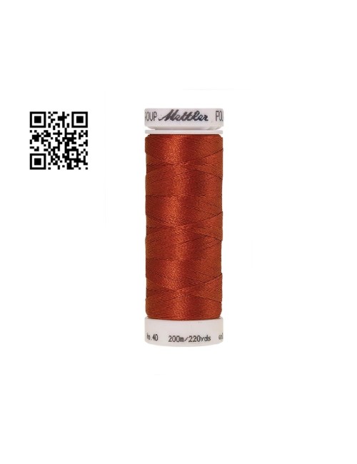 Hilo de poliester Poly Sheen nº40 - Grupo Amann Mettler. Disponible en caja de 5 carretes de 200mts - Ref. 3406