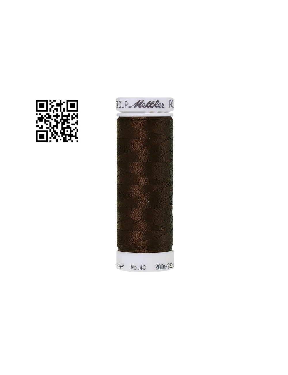 Hilo de poliester Poly Sheen nº40 - Grupo Amann Mettler. Disponible en caja de 5 carretes de 200mts - Ref. 3406