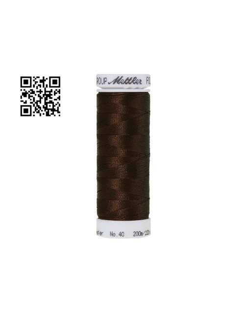 Hilo de poliester Poly Sheen nº40 - Grupo Amann Mettler. Disponible en caja de 5 carretes de 200mts - Ref. 3406