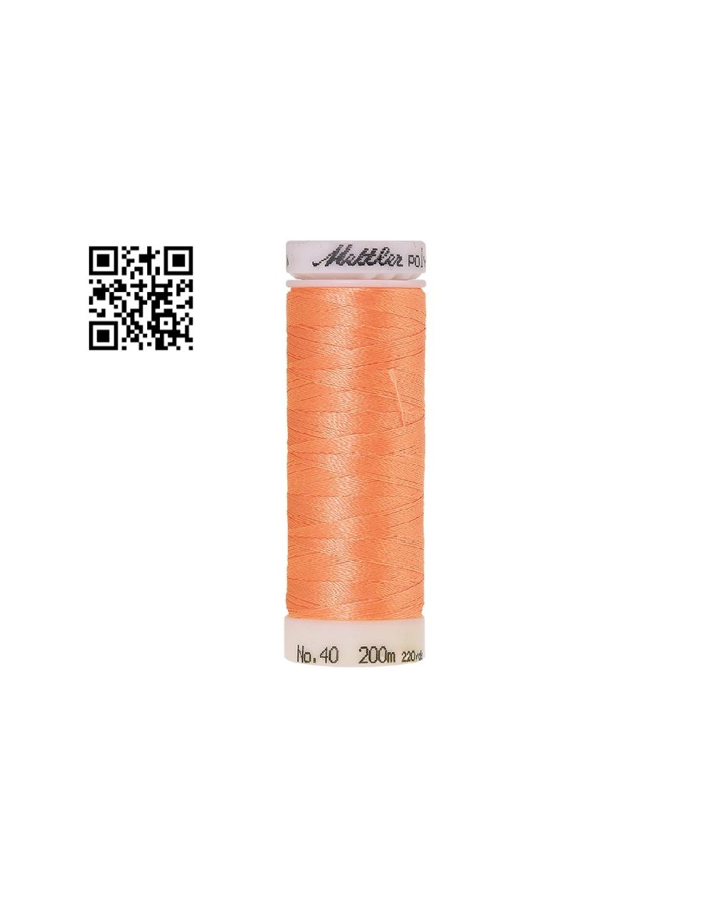 Hilo de poliester Poly Sheen nº40 - Grupo Amann Mettler. Disponible en caja de 5 carretes de 200mts - Ref. 3406