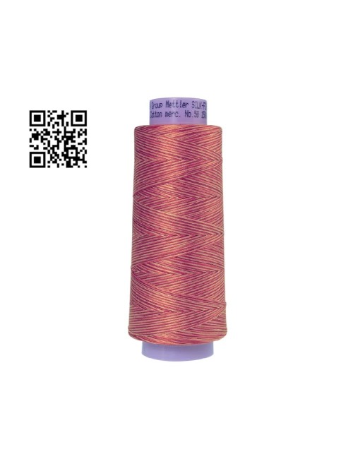 Hilo de algodón Silk Finish Multi nº50 - Grupo Amann Mettler. Disponible en caja de 2 conos de 1372mts - Ref. 9090