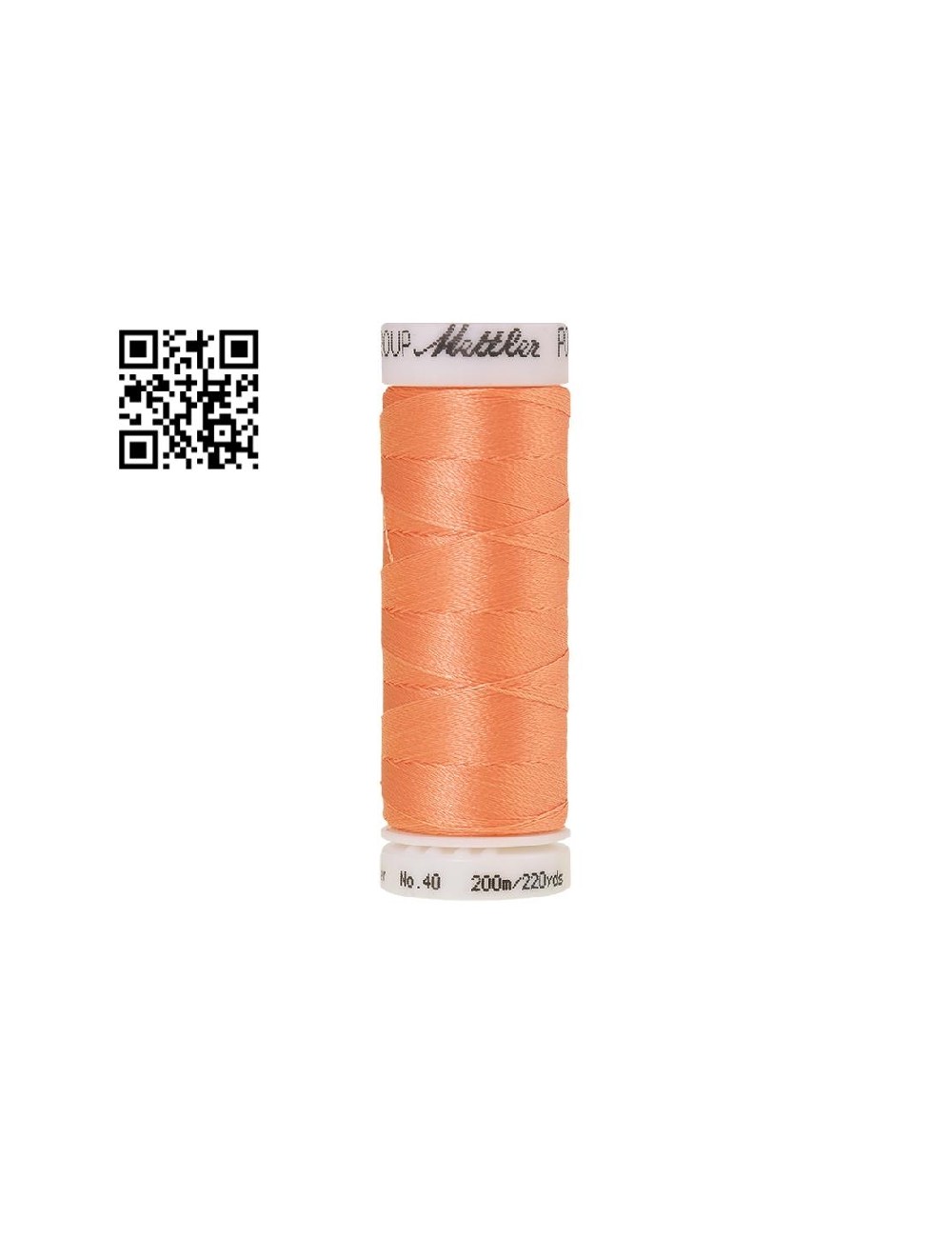 Hilo de poliester Poly Sheen nº40 - Grupo Amann Mettler. Disponible en caja de 5 carretes de 200mts - Ref. 3406