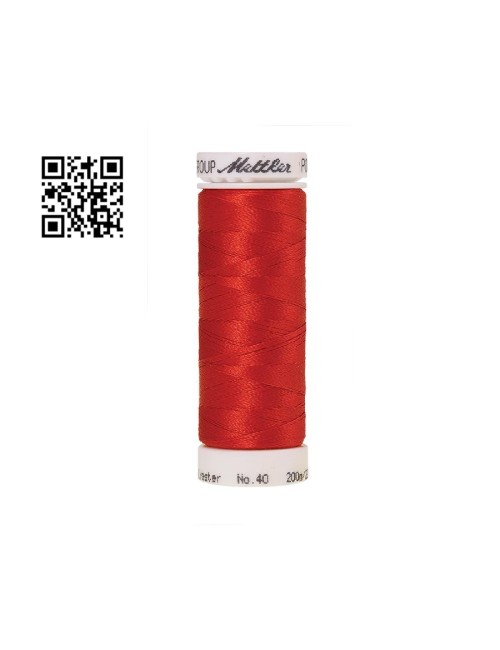 Hilo de poliester Poly Sheen nº40 - Grupo Amann Mettler. Disponible en caja de 5 carretes de 200mts - Ref. 3406