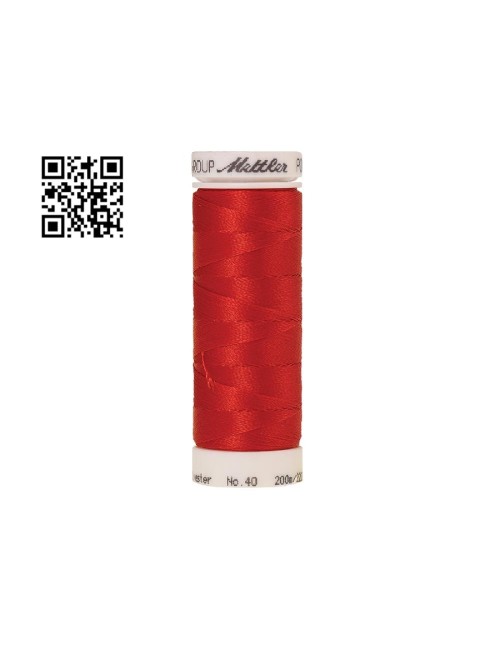 Hilo de poliester Poly Sheen nº40 - Grupo Amann Mettler. Disponible en caja de 5 carretes de 200mts - Ref. 3406