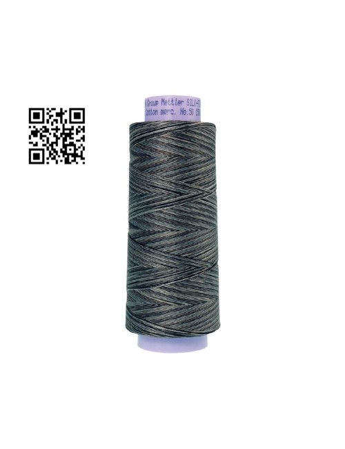 Hilo de algodón Silk Finish Multi nº50 - Grupo Amann Mettler. Disponible en caja de 2 conos de 1372mts - Ref. 9090