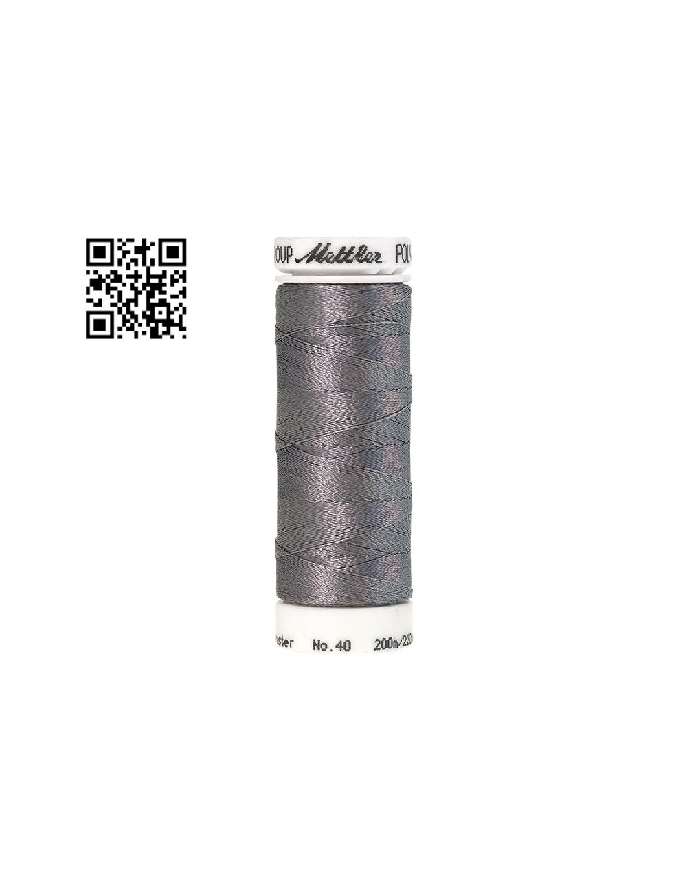 Hilo de poliester Poly Sheen nº40 - Grupo Amann Mettler. Disponible en caja de 5 carretes de 200mts - Ref. 3406
