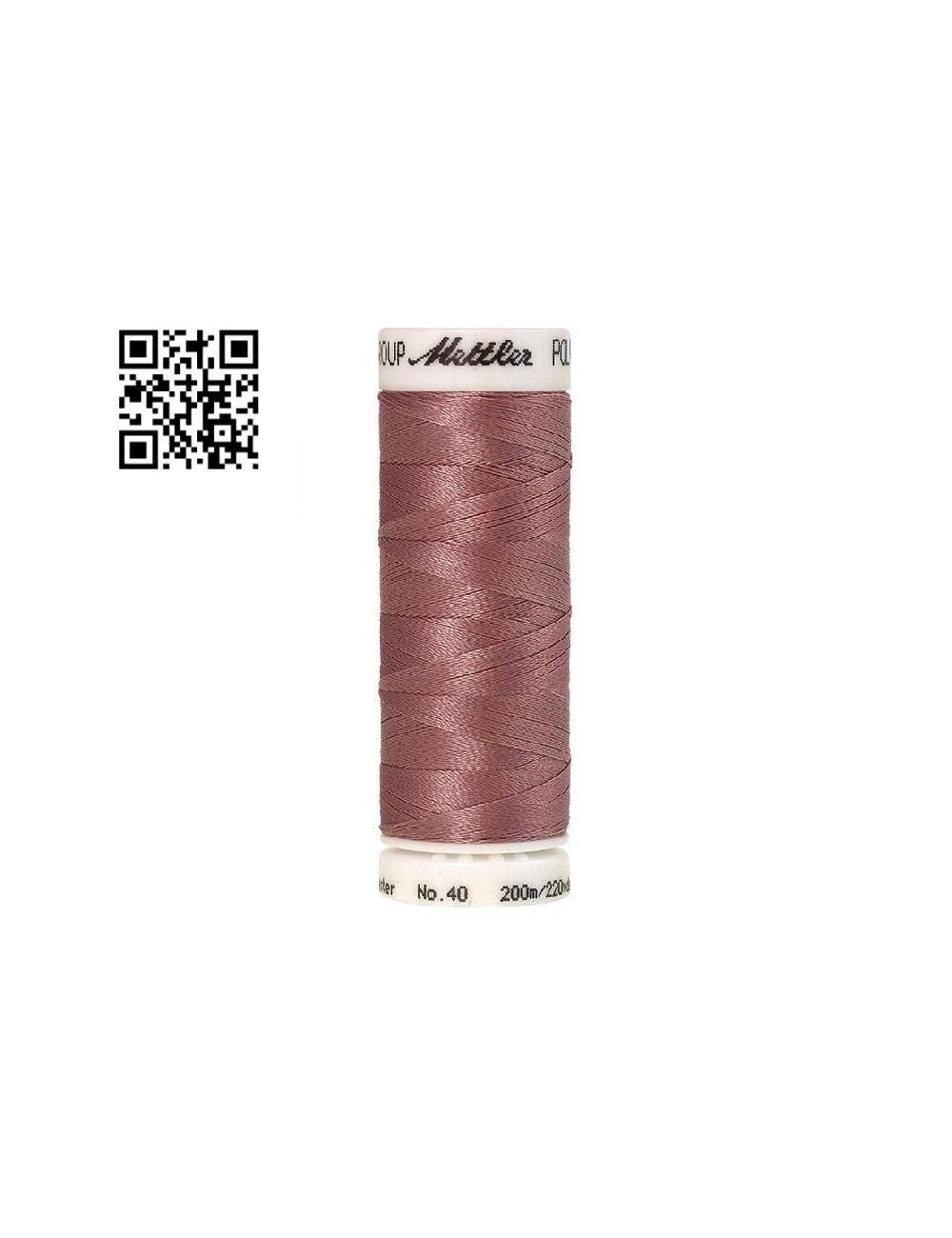 Hilo de poliester Poly Sheen nº40 - Grupo Amann Mettler. Disponible en caja de 5 carretes de 200mts - Ref. 3406