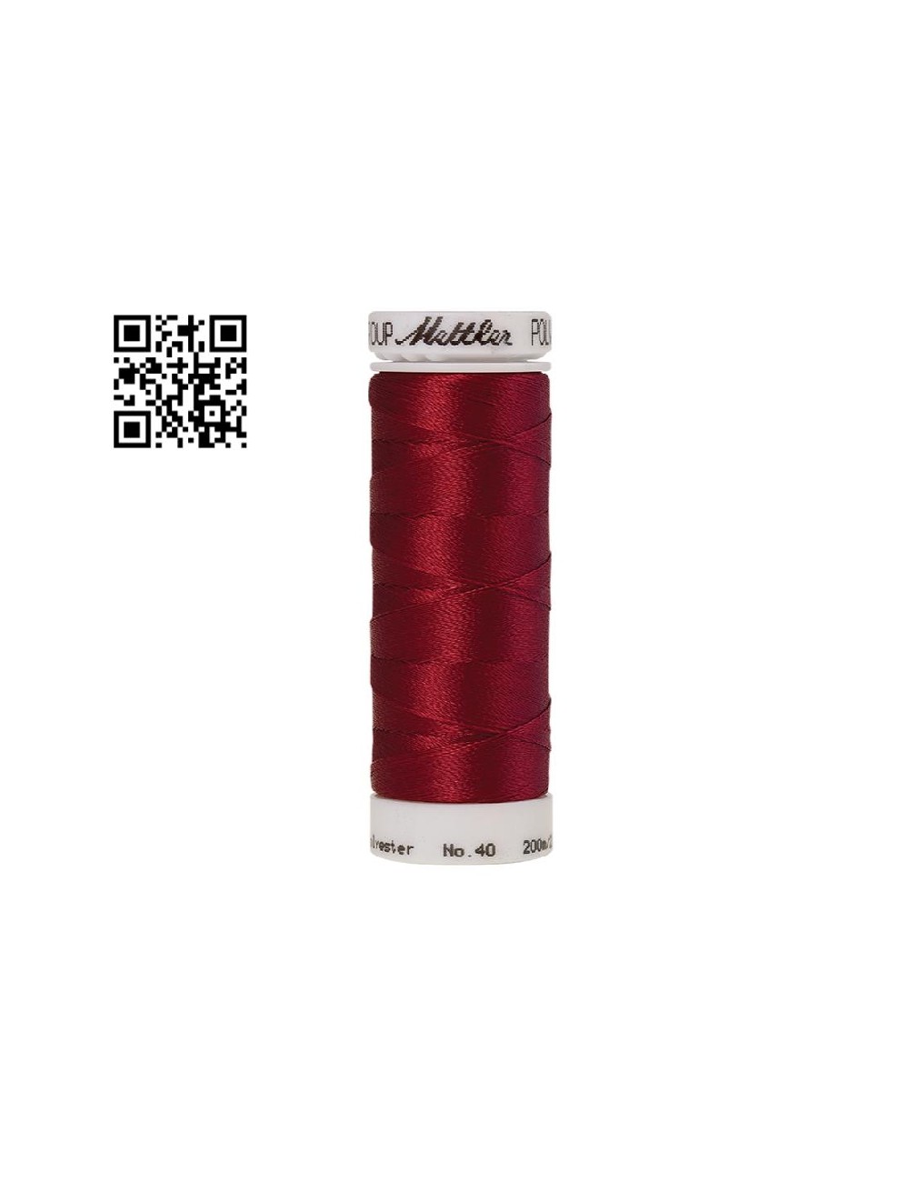 Hilo de poliester Poly Sheen nº40 - Grupo Amann Mettler. Disponible en caja de 5 carretes de 200mts - Ref. 3406