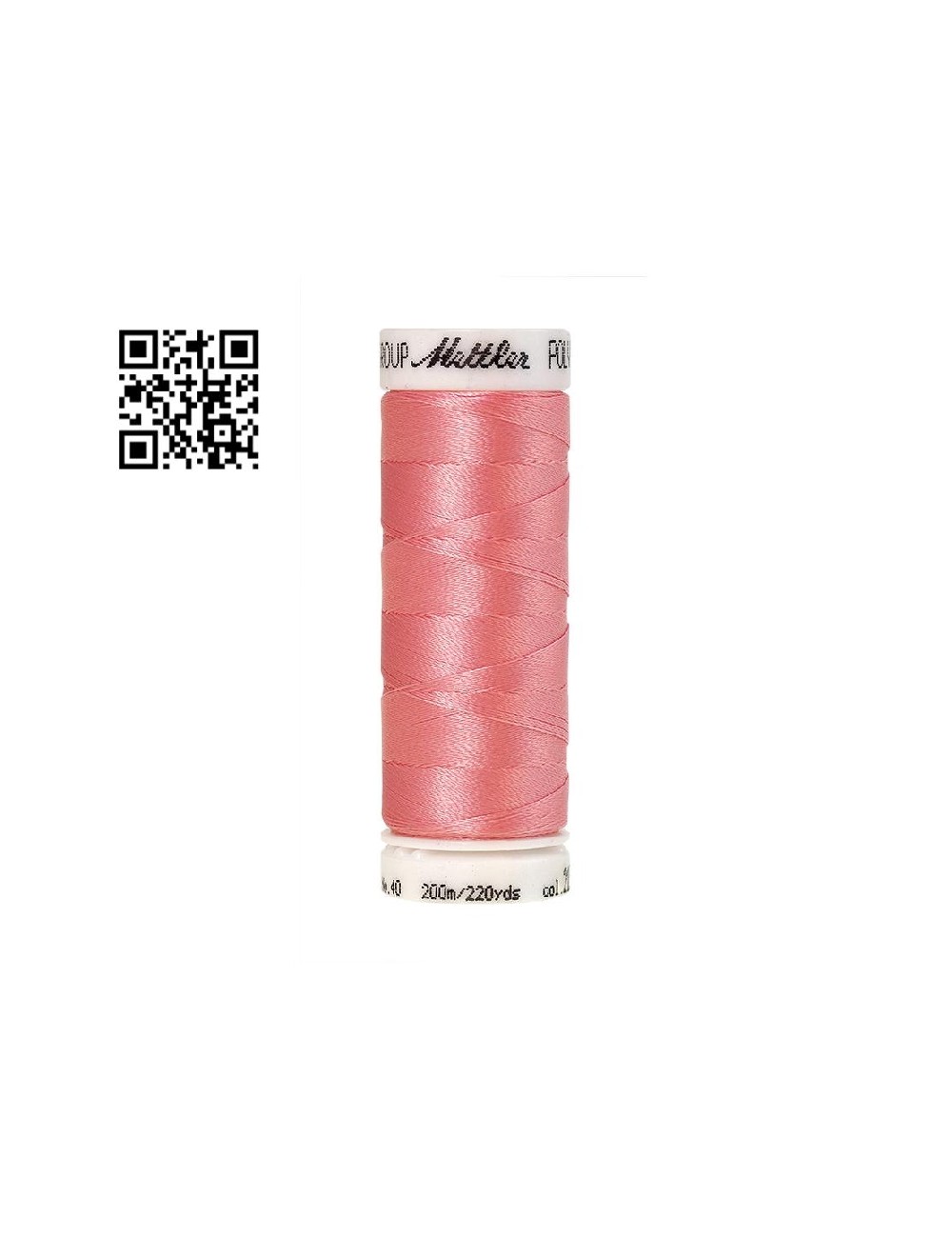 Hilo de poliester Poly Sheen nº40 - Grupo Amann Mettler. Disponible en caja de 5 carretes de 200mts - Ref. 3406