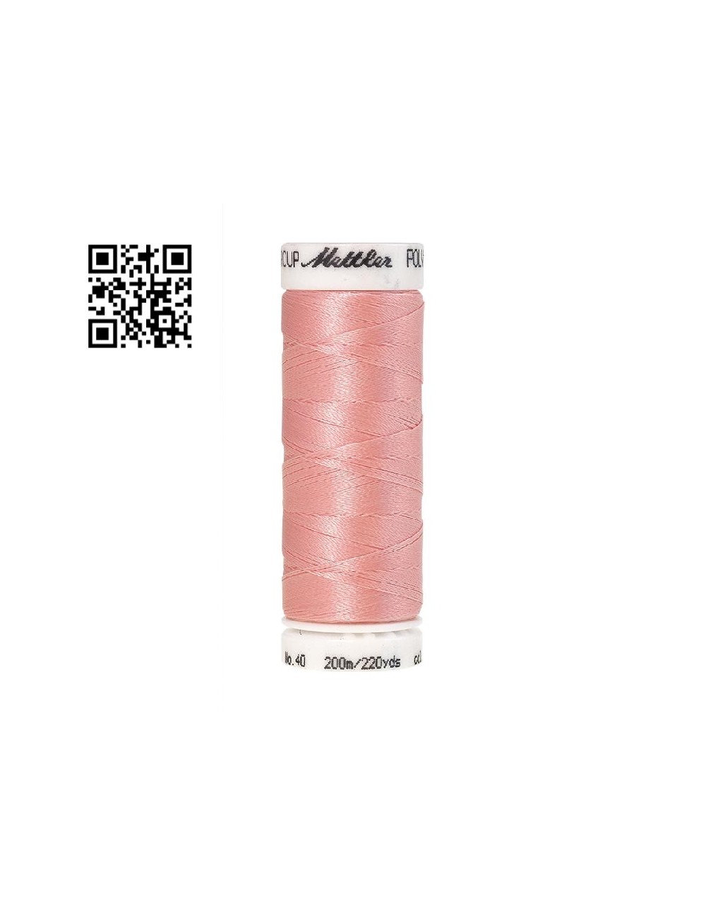 Hilo de poliester Poly Sheen nº40 - Grupo Amann Mettler. Disponible en caja de 5 carretes de 200mts - Ref. 3406