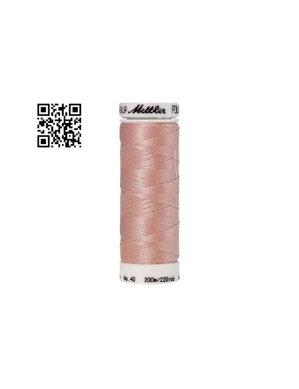 Hilo de poliester Poly Sheen nº40 - Grupo Amann Mettler. Disponible en caja de 5 carretes de 200mts - Ref. 3406