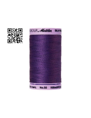 Hilo de algodón Silk Finish nº50 - Grupo Amann Mettler. Disponible en caja de 5 carretes de 500mts - Ref. 9104