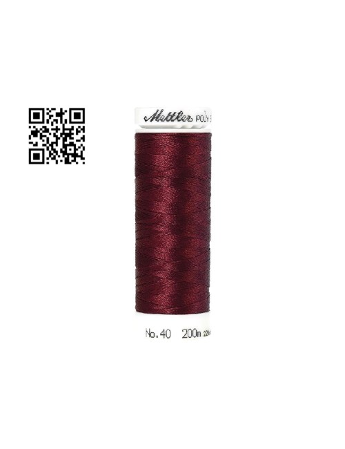Hilo de poliester Poly Sheen nº40 - Grupo Amann Mettler. Disponible en caja de 5 carretes de 200mts - Ref. 3406