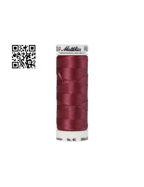 Hilo de poliester Poly Sheen nº40 - Grupo Amann Mettler. Disponible en caja de 5 carretes de 200mts - Ref. 3406