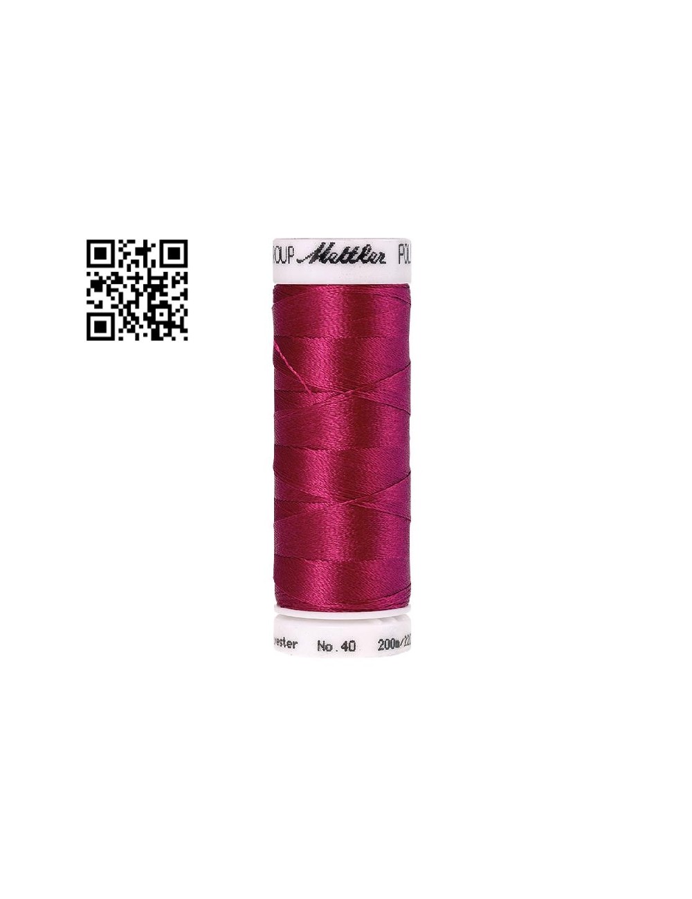 Hilo de poliester Poly Sheen nº40 - Grupo Amann Mettler. Disponible en caja de 5 carretes de 200mts - Ref. 3406